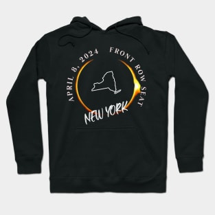 2024 New York Eclipse Front Row Seat To Total Darkness Hoodie